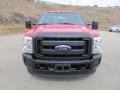 Vermillion Red - F350 Super Duty XL SuperCab 4x4 Chassis Commercial Photo No. 7