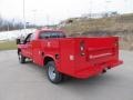 Vermillion Red 2011 Ford F350 Super Duty XL SuperCab 4x4 Chassis Commercial Exterior