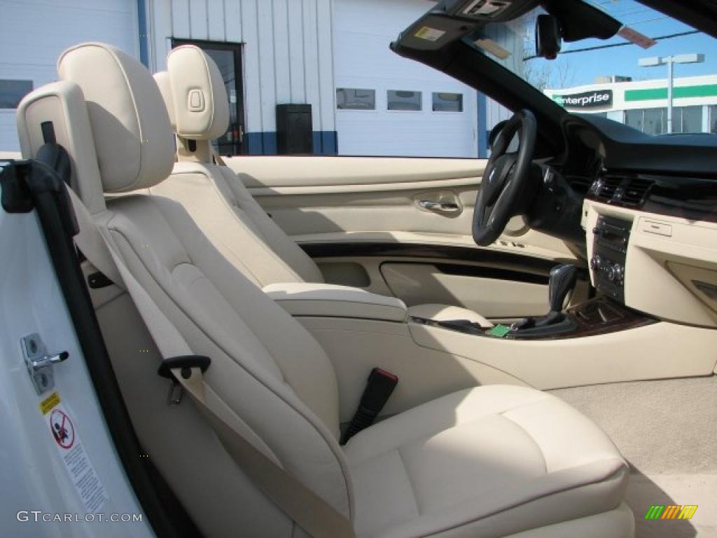 Bmw cream beige dakota leather