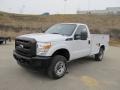 Oxford White - F350 Super Duty XL Regular Cab 4x4 Chassis Photo No. 6