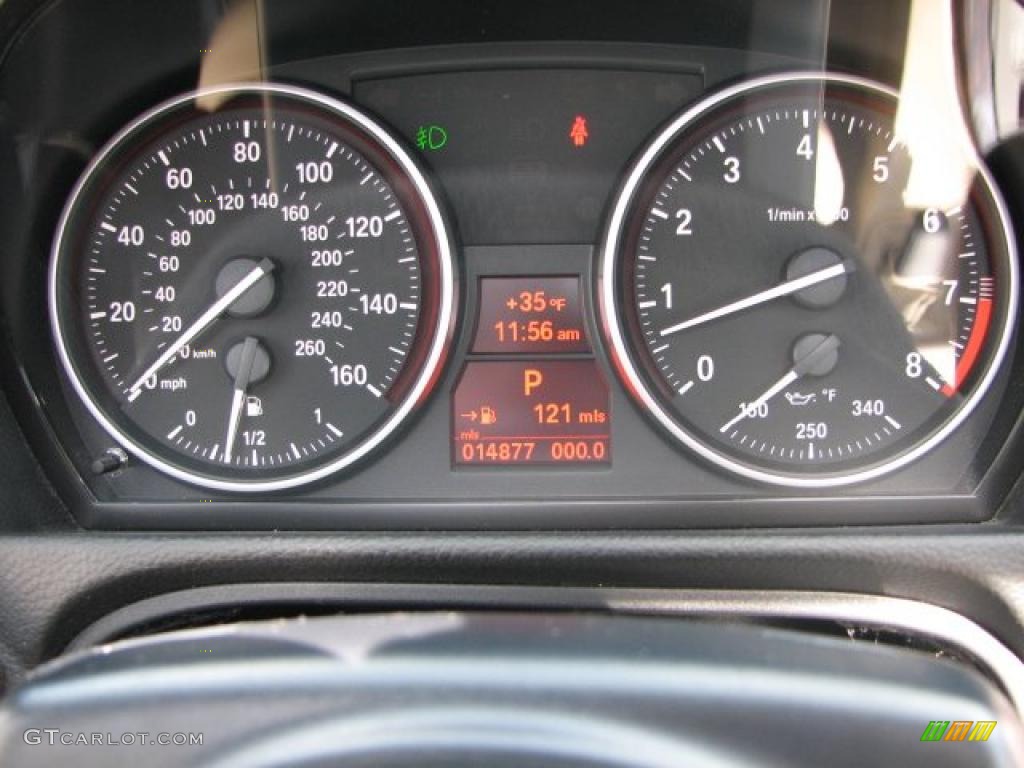 2009 BMW 3 Series 328i Convertible Gauges Photo #46425249