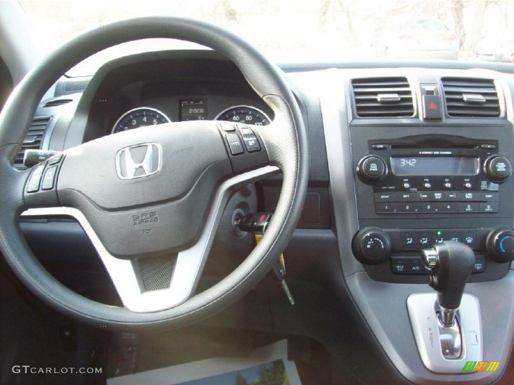 2008 CR-V EX 4WD - Nighthawk Black Pearl / Gray photo #5