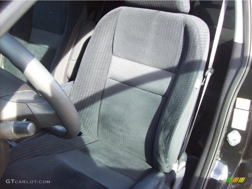 2008 CR-V EX 4WD - Nighthawk Black Pearl / Gray photo #6