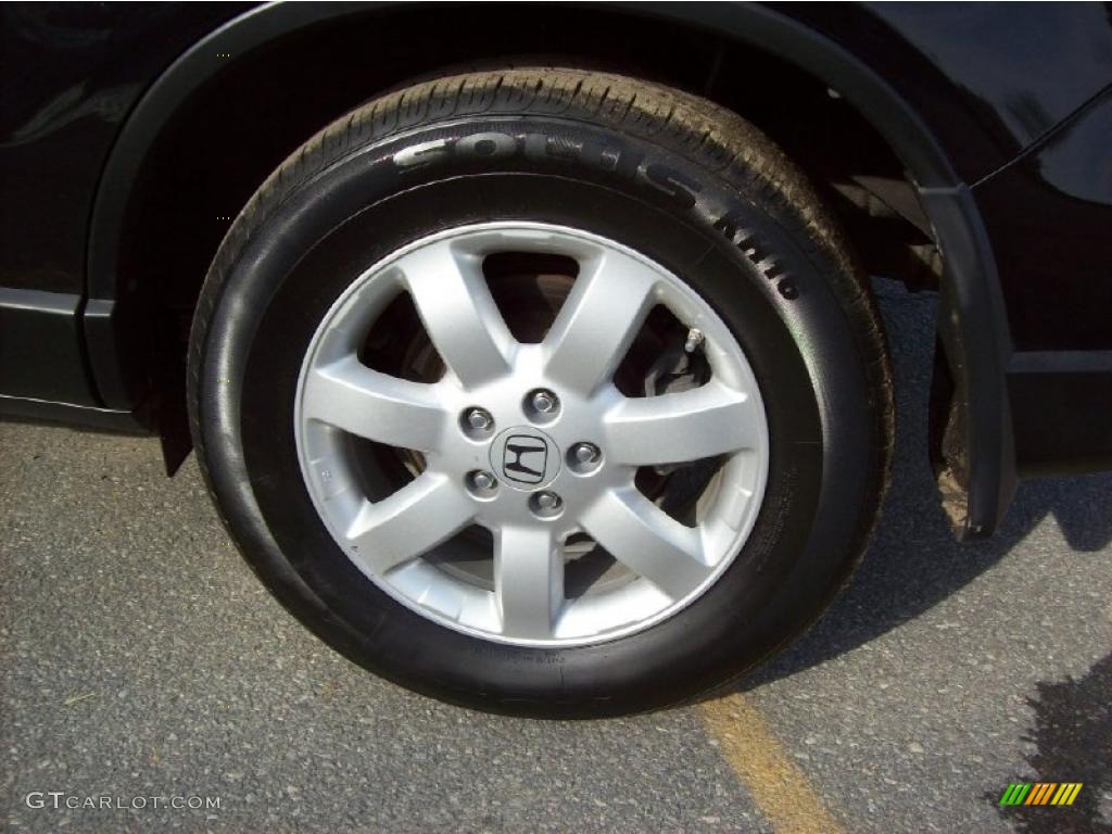 2008 CR-V EX 4WD - Nighthawk Black Pearl / Gray photo #11