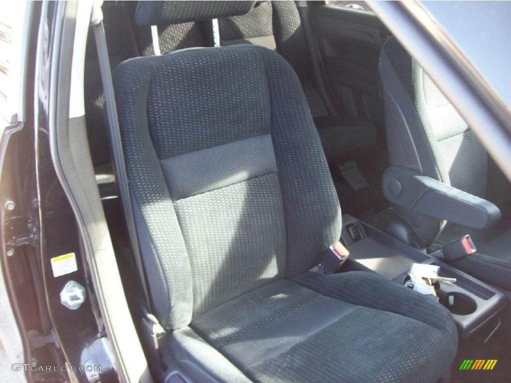 2008 CR-V EX 4WD - Nighthawk Black Pearl / Gray photo #15