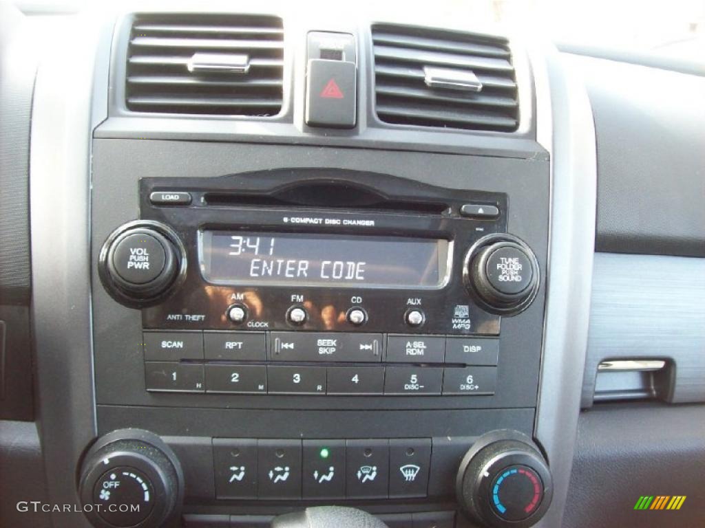 2008 CR-V EX 4WD - Nighthawk Black Pearl / Gray photo #16