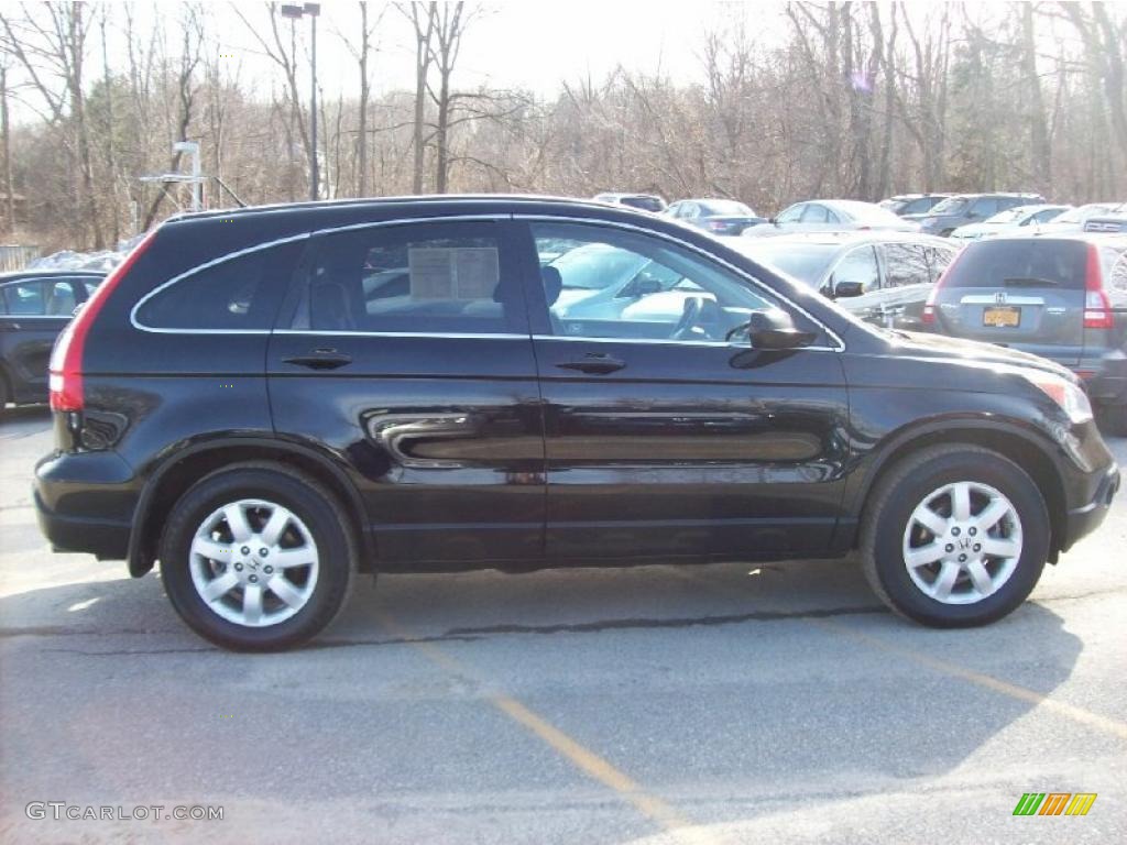 2008 CR-V EX 4WD - Nighthawk Black Pearl / Gray photo #24