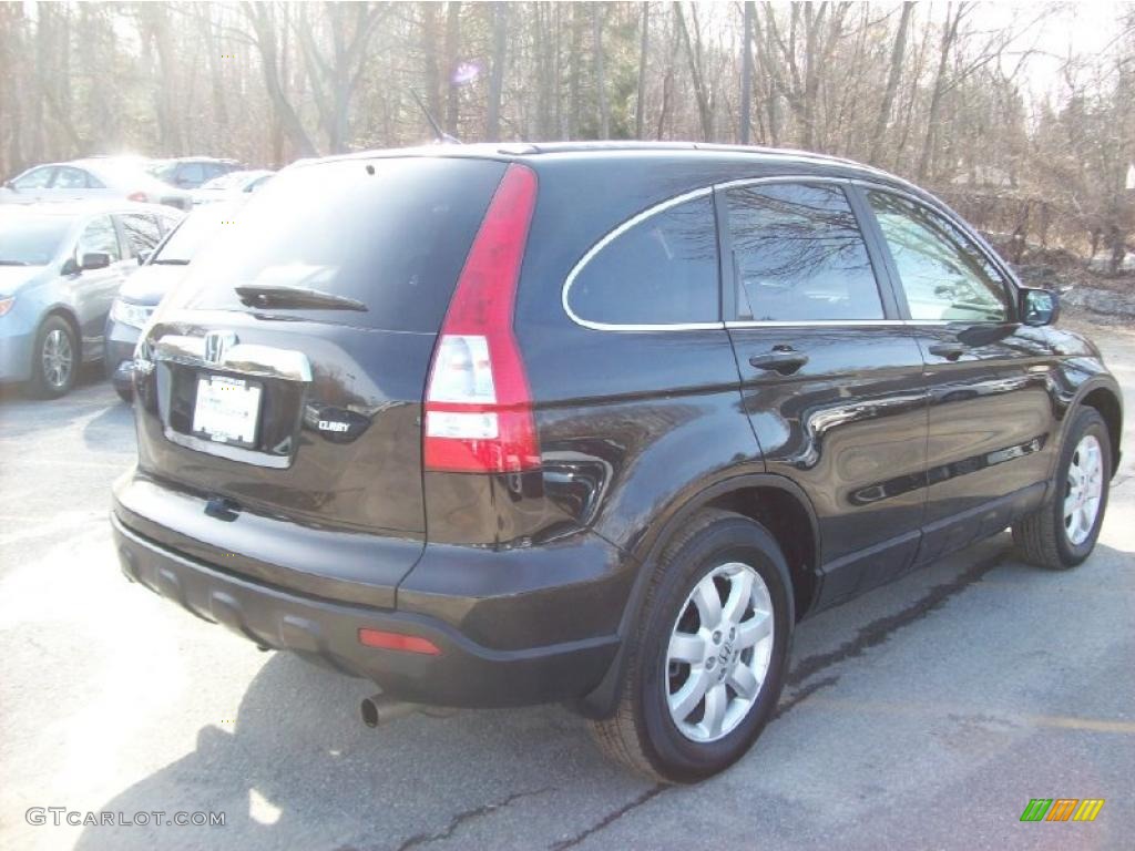 2008 CR-V EX 4WD - Nighthawk Black Pearl / Gray photo #25