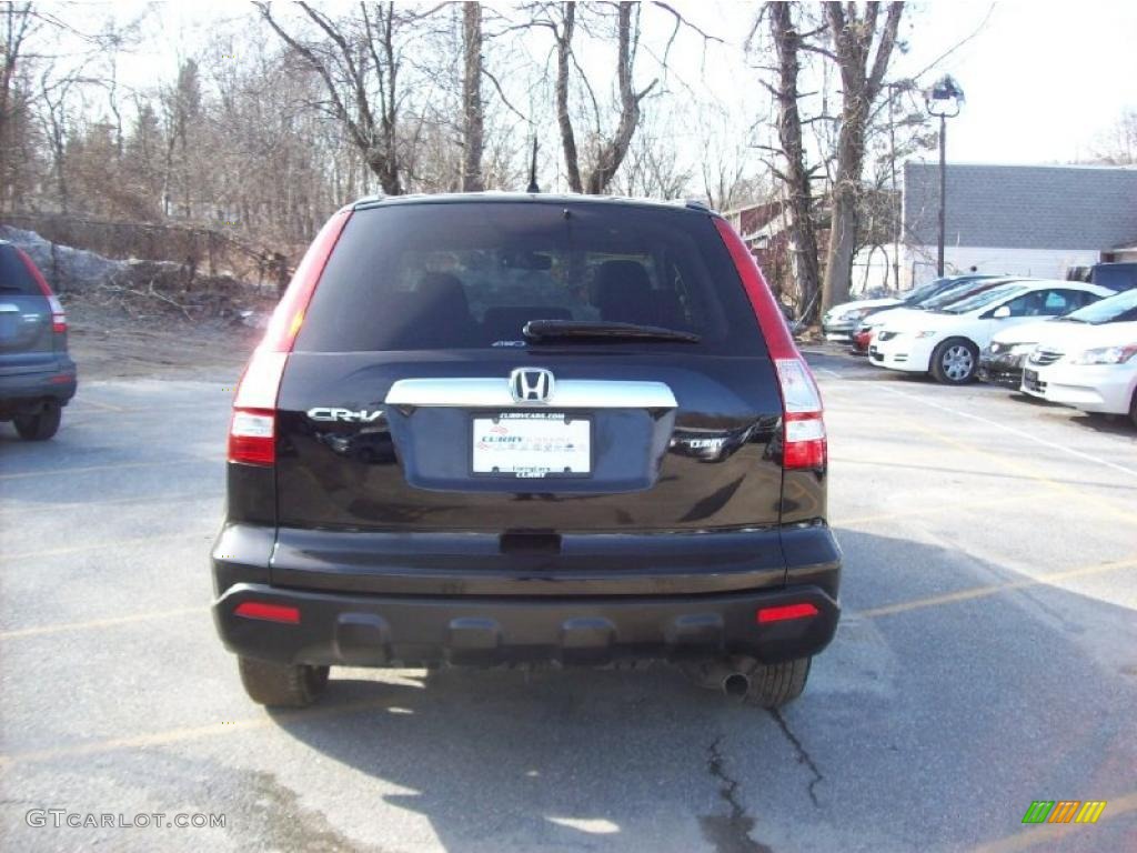 2008 CR-V EX 4WD - Nighthawk Black Pearl / Gray photo #26