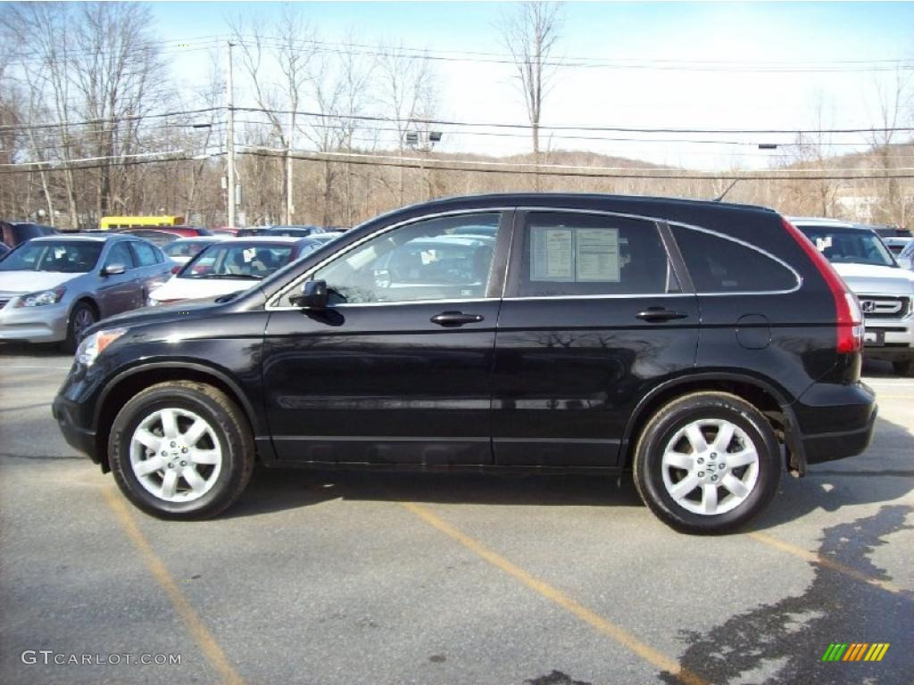 2008 CR-V EX 4WD - Nighthawk Black Pearl / Gray photo #27