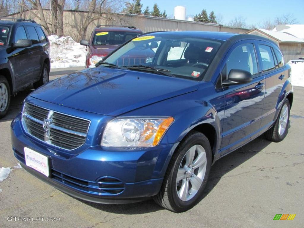 2010 Caliber SXT - Deep Water Blue Pearl / Dark Slate Gray photo #1