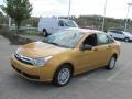 2009 Amber Gold Metallic Ford Focus SE Sedan  photo #5