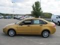 2009 Amber Gold Metallic Ford Focus SE Sedan  photo #6