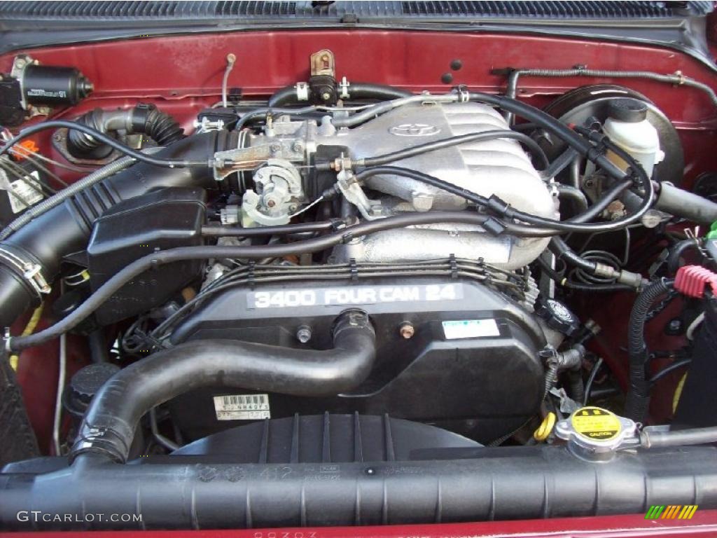 2002 Toyota Tacoma V6 TRD Double Cab 4x4 Engine Photos