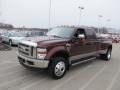 Royal Red Metallic 2009 Ford F450 Super Duty King Ranch Crew Cab 4x4 Dually Exterior