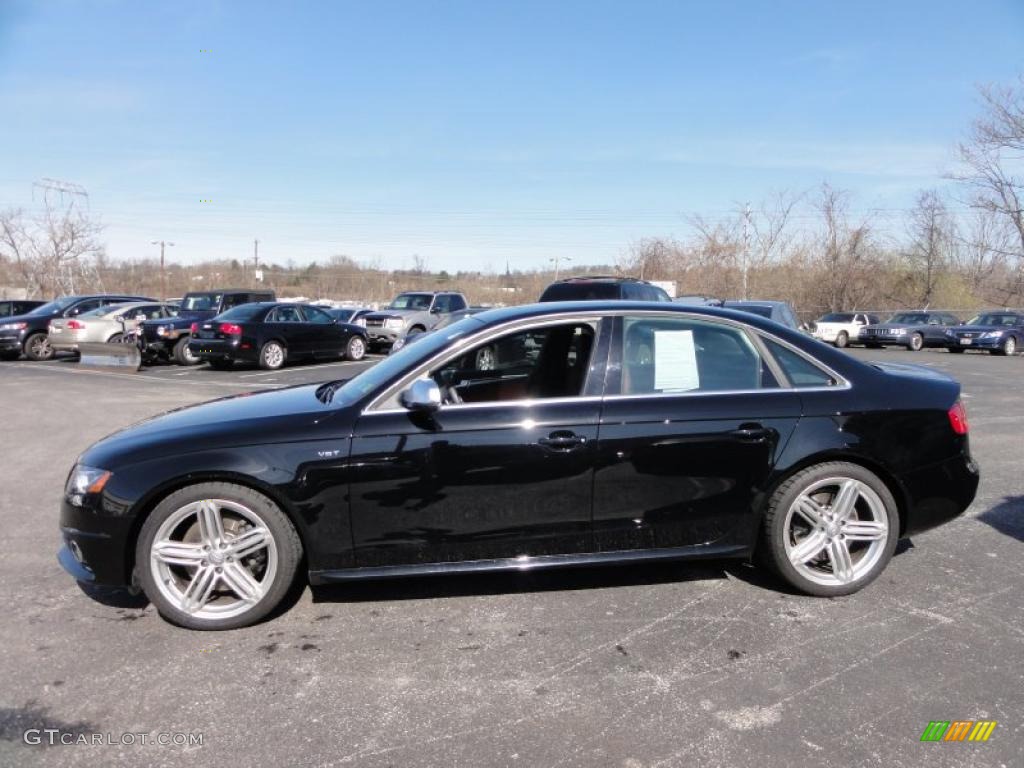 Brilliant Black 2010 Audi S4 3.0 quattro Sedan Exterior Photo #46427481