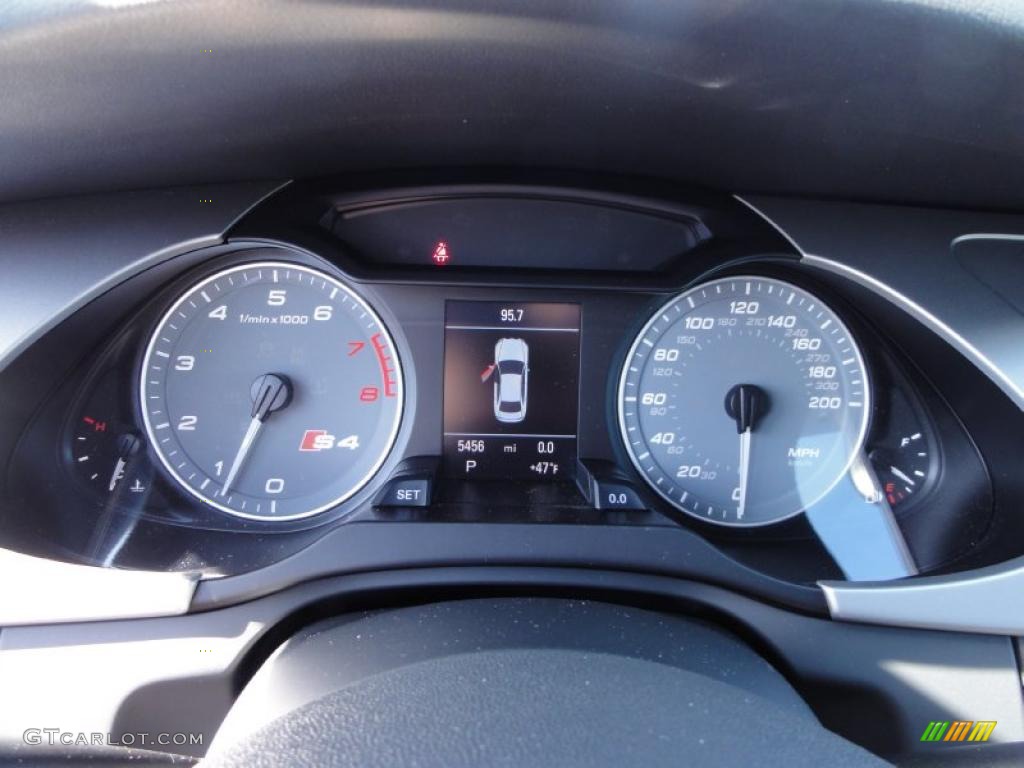 2010 Audi S4 3.0 quattro Sedan Gauges Photo #46427925
