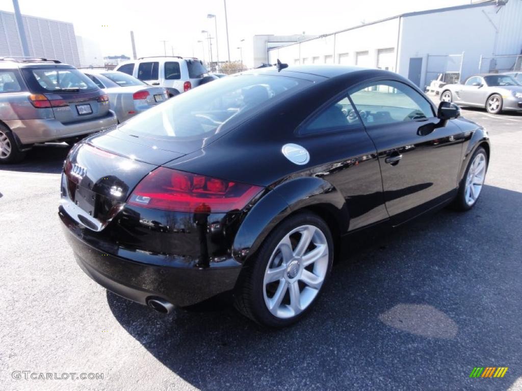 Brilliant Black 2008 Audi TT 3.2 quattro Coupe Exterior Photo #46428060