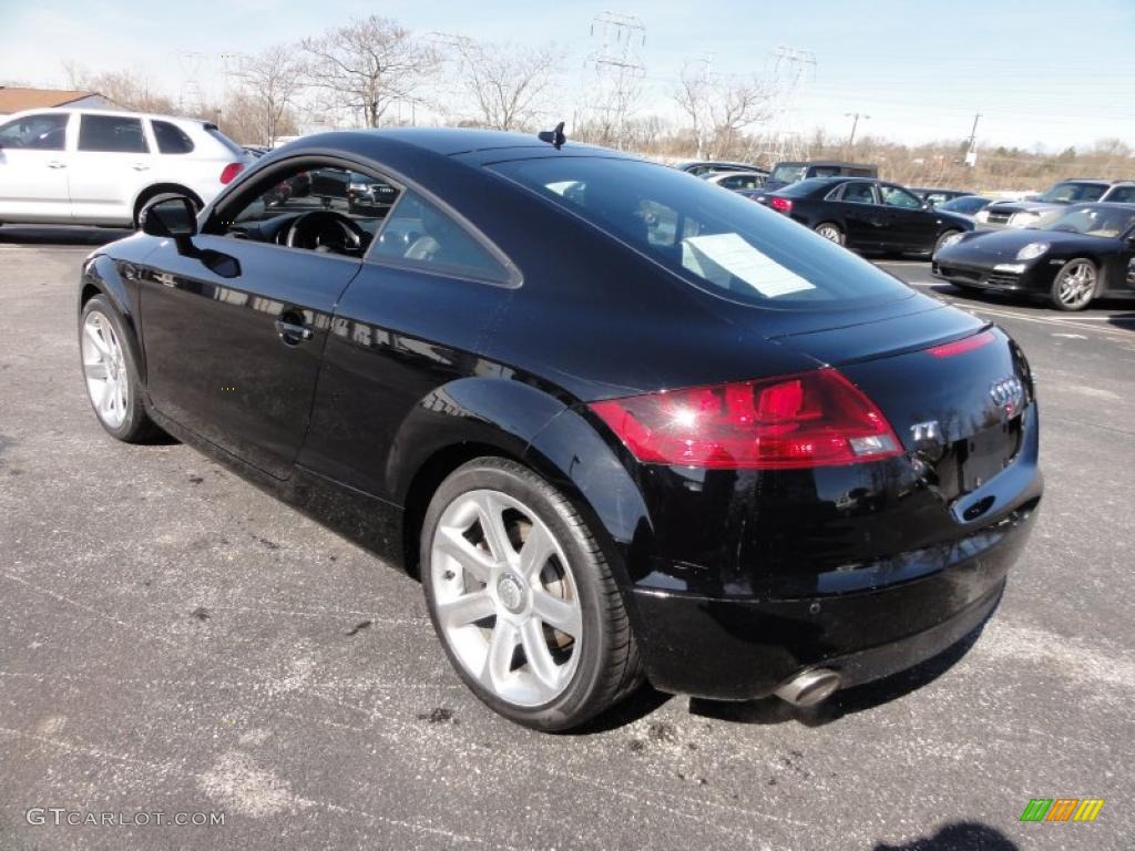 Brilliant Black 2008 Audi TT 3.2 quattro Coupe Exterior Photo #46428084