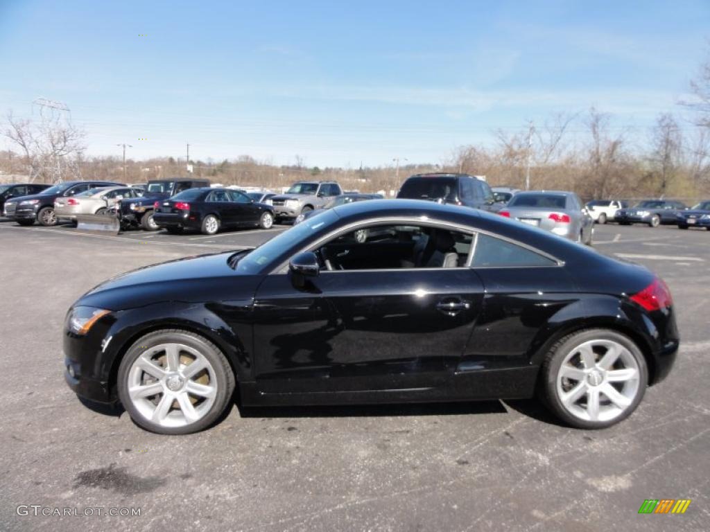 Brilliant Black 2008 Audi TT 3.2 quattro Coupe Exterior Photo #46428102