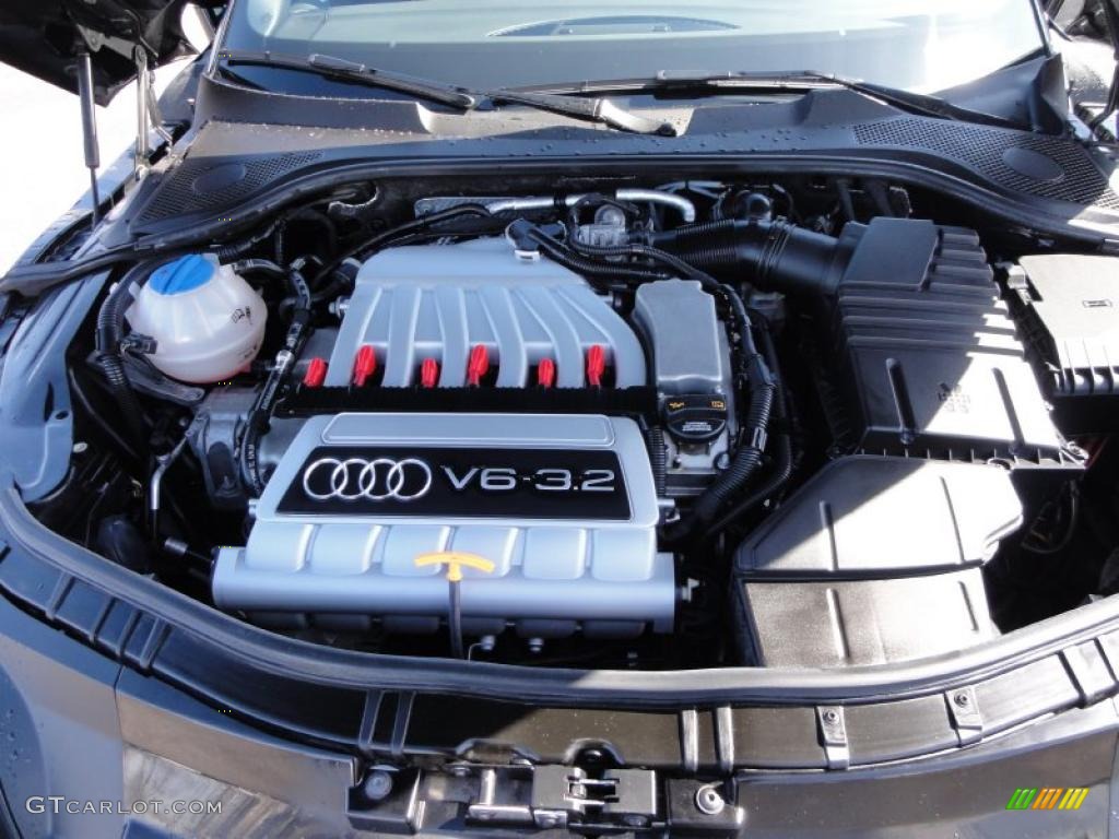 2008 Audi TT 3.2 quattro Coupe 3.2 Liter DOHC 24-Valve VVT V6 Engine Photo #46428297