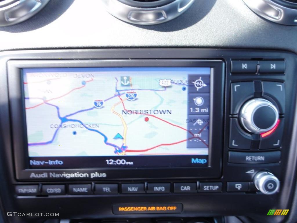 2008 Audi TT 3.2 quattro Coupe Navigation Photo #46428384