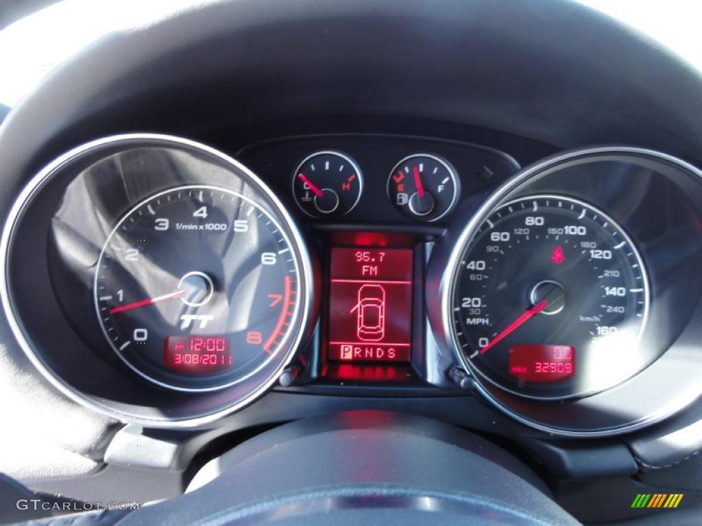 2008 Audi TT 3.2 quattro Coupe Gauges Photo #46428429