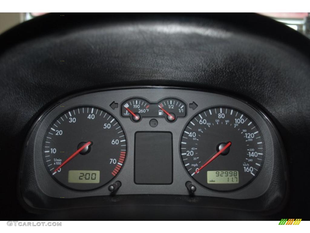 2003 Volkswagen Jetta GLI Sedan Gauges Photo #46428432