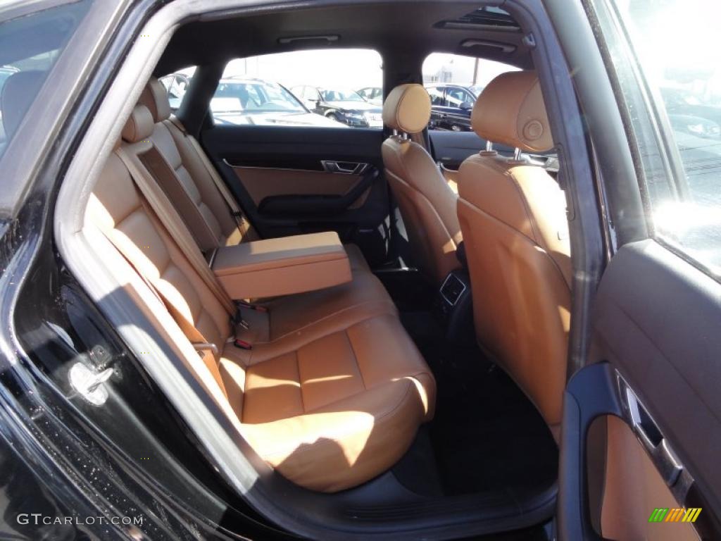 Amaretto Interior 2008 Audi A6 4.2 quattro Sedan Photo #46428762