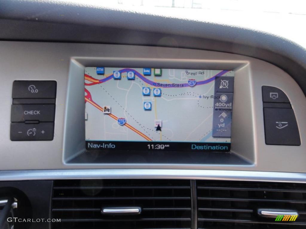 2008 Audi A6 4.2 quattro Sedan Navigation Photo #46428957