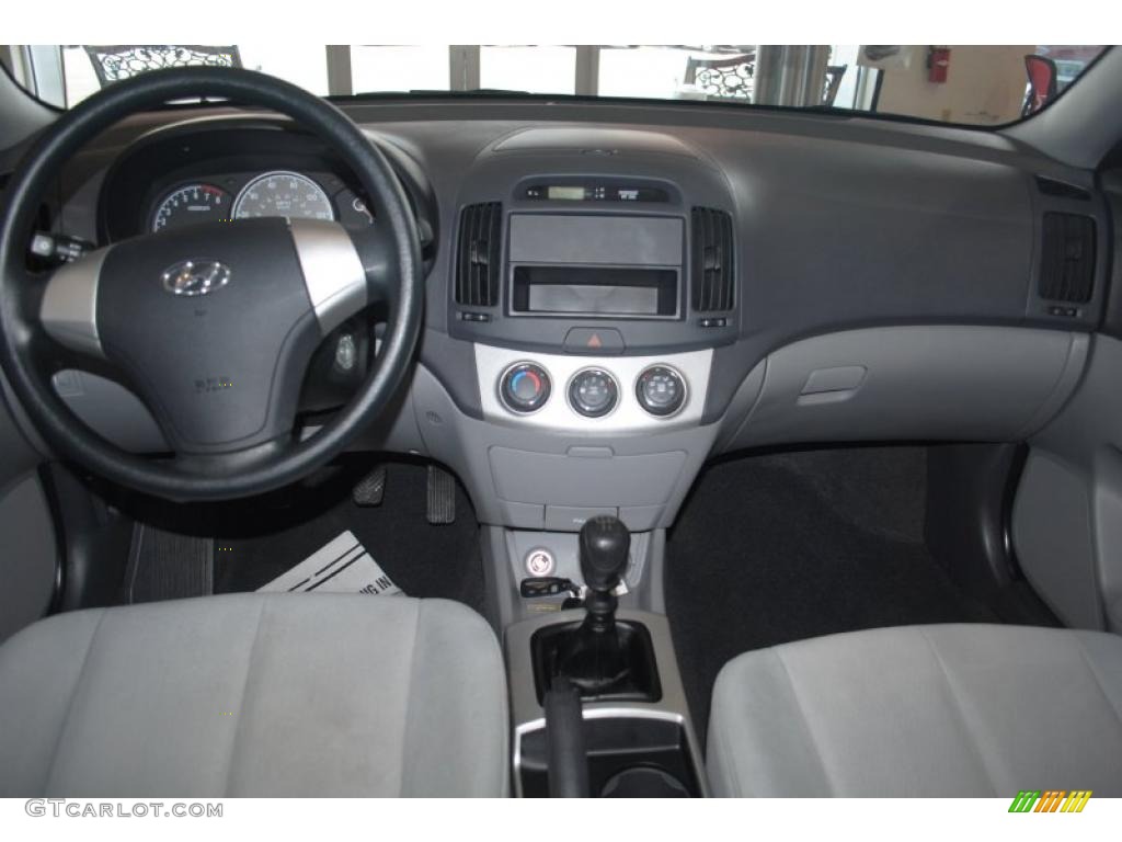 2009 Elantra GLS Sedan - Regatta Blue / Gray photo #11