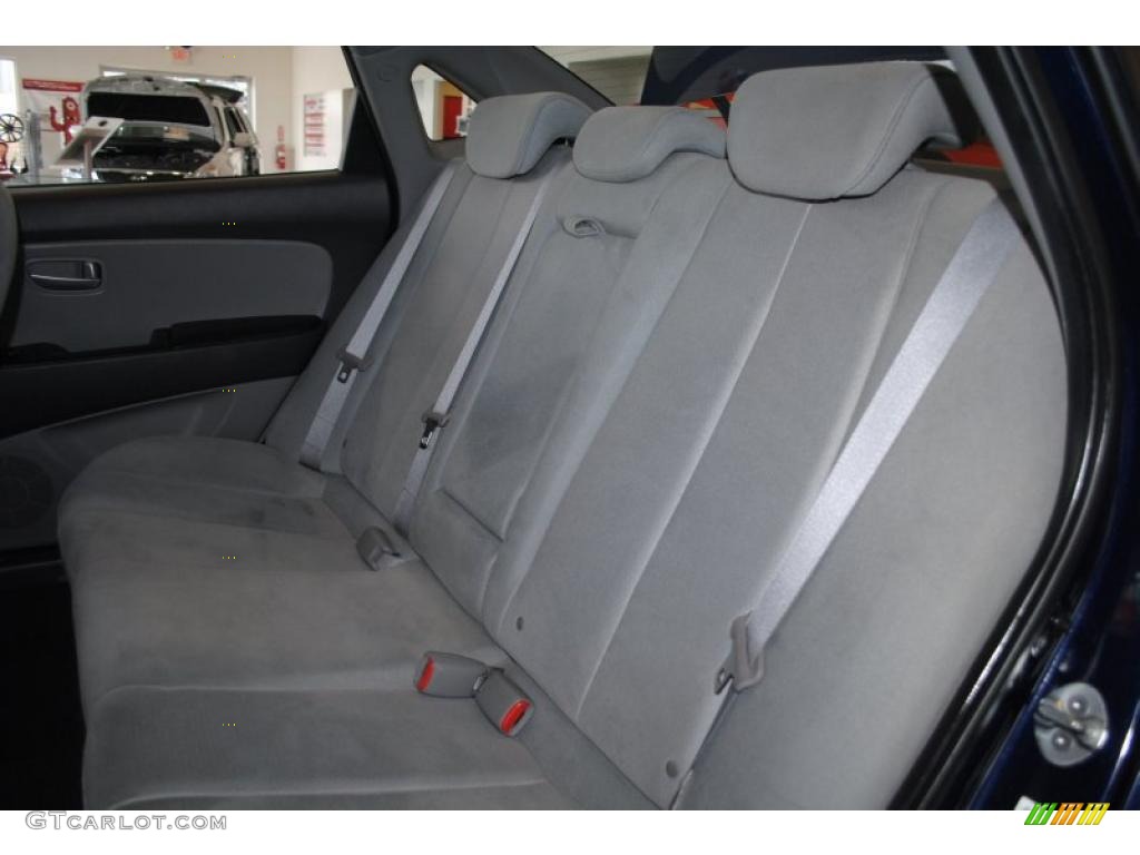 2009 Elantra GLS Sedan - Regatta Blue / Gray photo #15