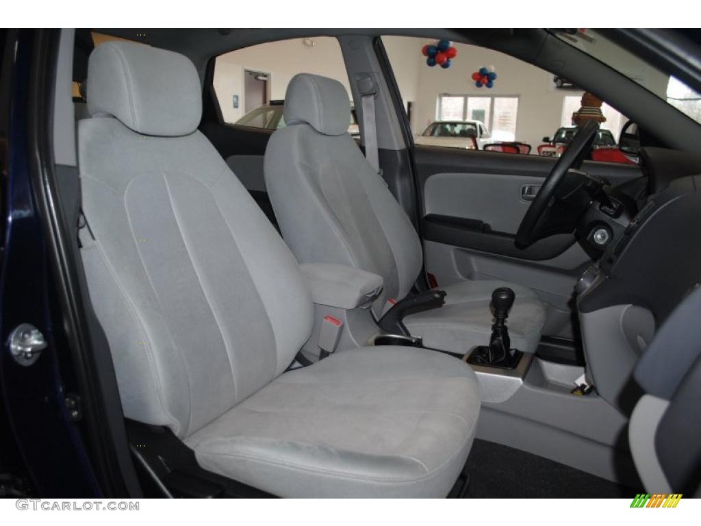 2009 Elantra GLS Sedan - Regatta Blue / Gray photo #17