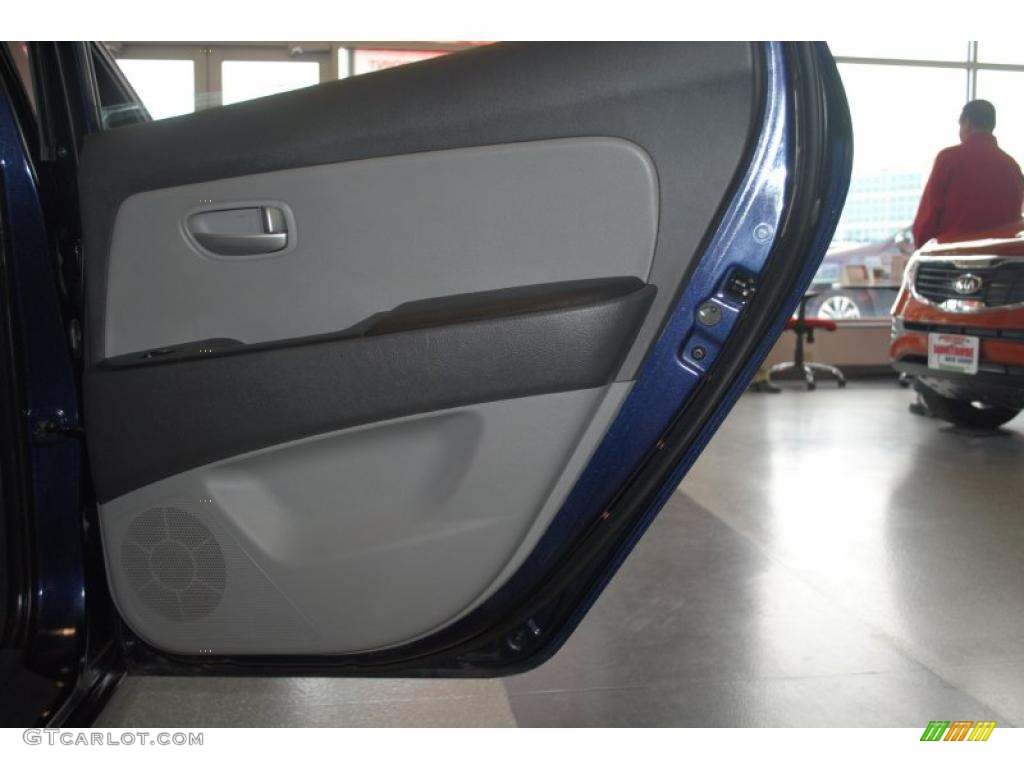 2009 Elantra GLS Sedan - Regatta Blue / Gray photo #36