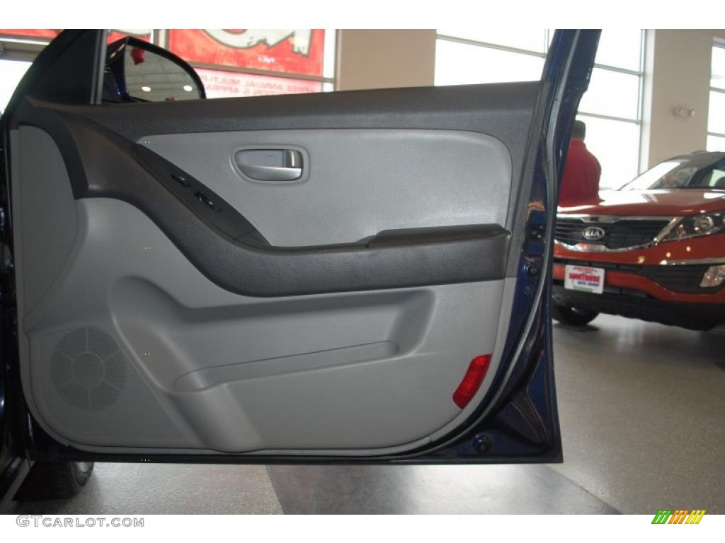 2009 Elantra GLS Sedan - Regatta Blue / Gray photo #38