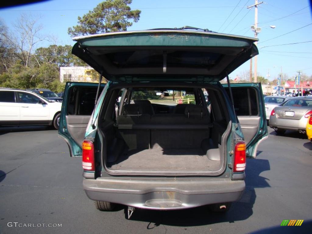 2000 Explorer XLT 4x4 - Tropic Green Metallic / Dark Graphite photo #13