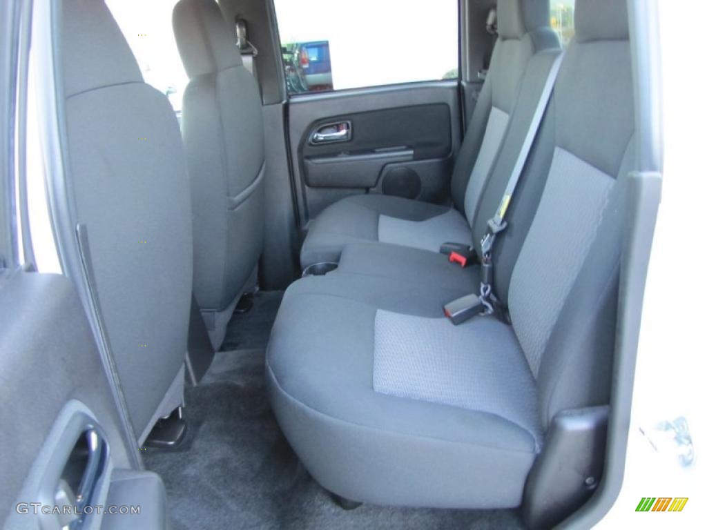 Ebony Interior 2010 GMC Canyon SLE Crew Cab Photo #46430289