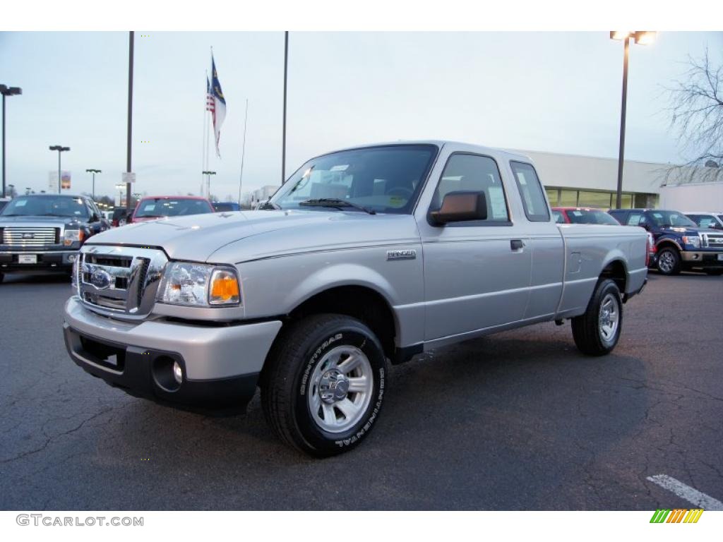 Silver Metallic 2011 Ford Ranger XLT SuperCab Exterior Photo #46430613