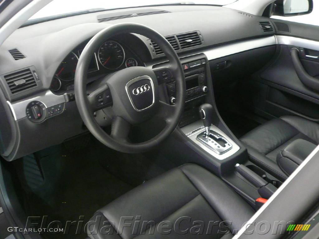2007 A4 2.0T Sedan - Brilliant Black / Ebony photo #12