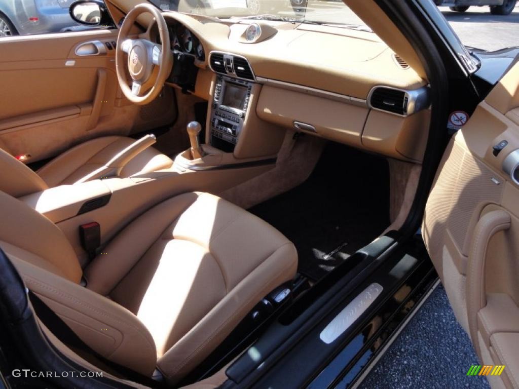 2006 Porsche 911 Carrera 4S Coupe Sand Beige Dashboard Photo #46431003