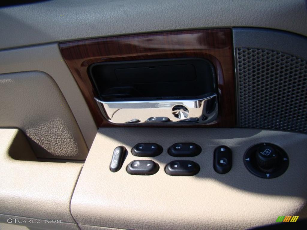 2005 F150 Lariat SuperCrew 4x4 - Oxford White / Tan photo #21