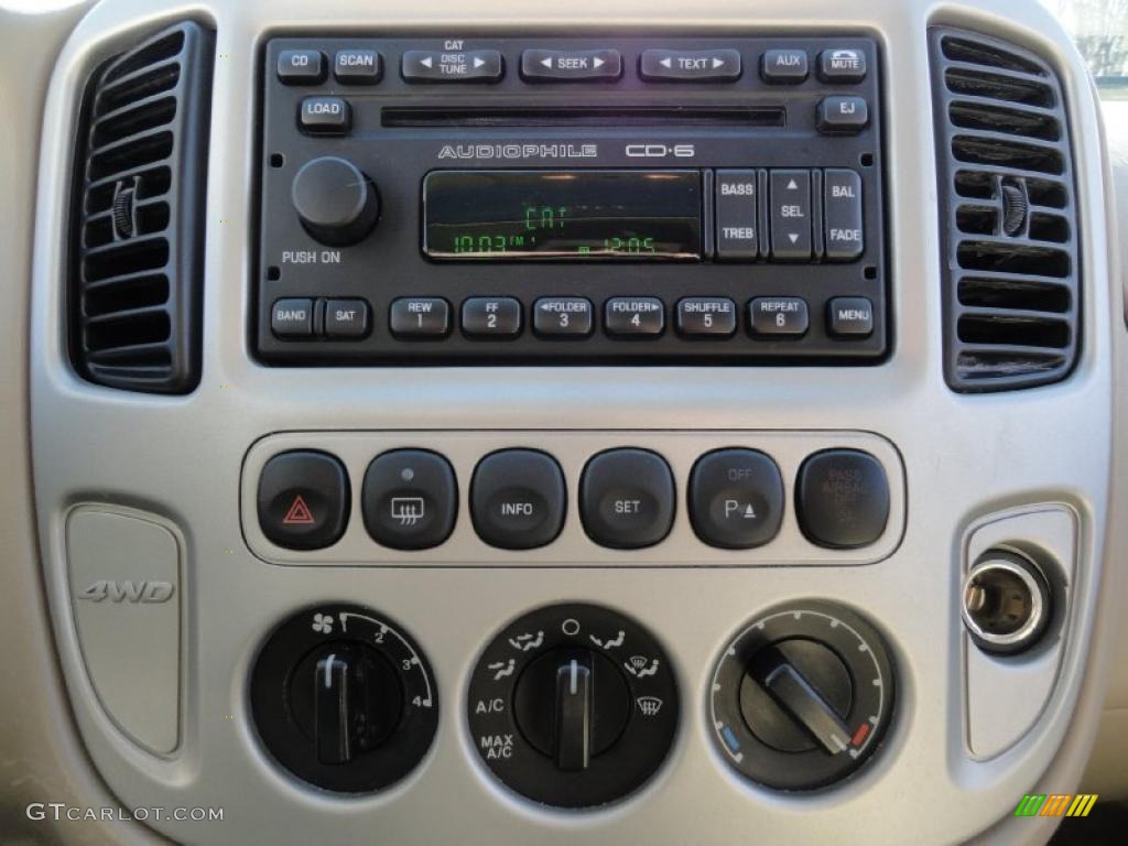 2006 Ford Escape Limited 4WD Controls Photo #46431765