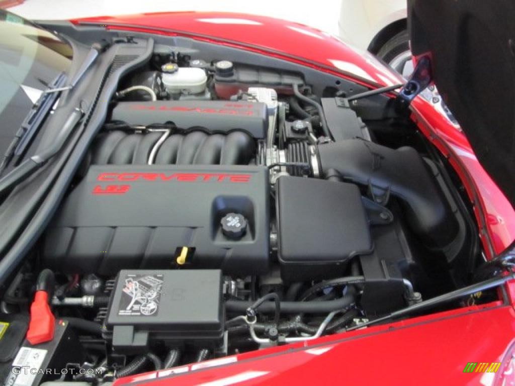 2008 Chevrolet Corvette Coupe 6.2 Liter OHV 16-Valve LS3 V8 Engine Photo #46432143