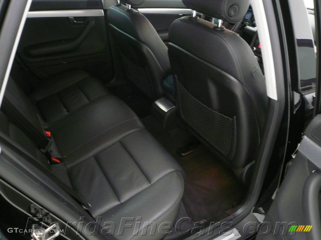 2007 A4 2.0T Sedan - Brilliant Black / Ebony photo #15