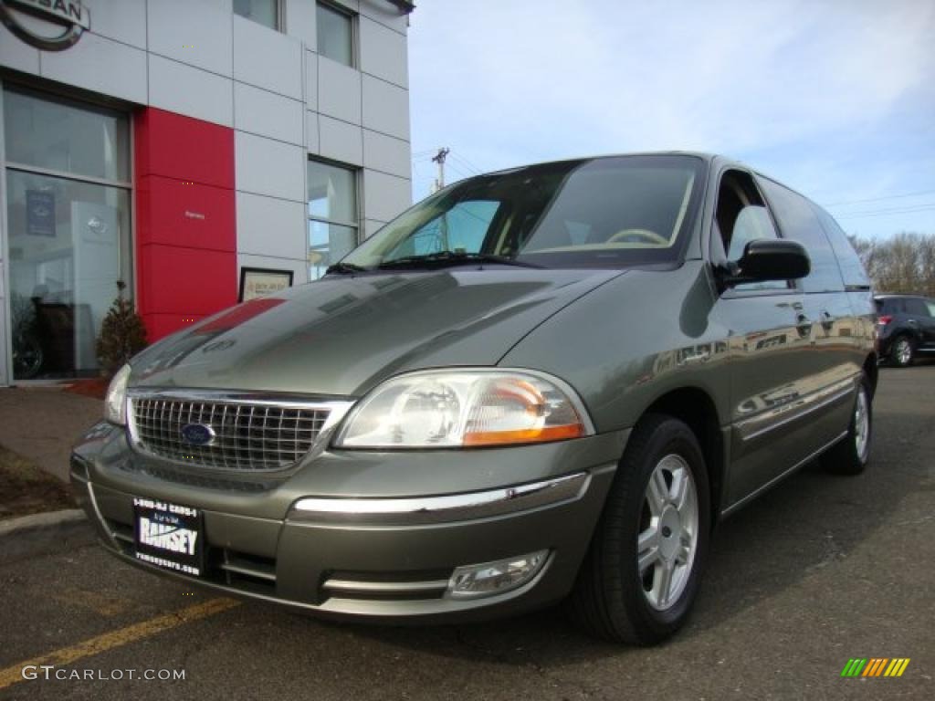 Spruce Green Metallic 2003 Ford Windstar SE Exterior Photo #46432263