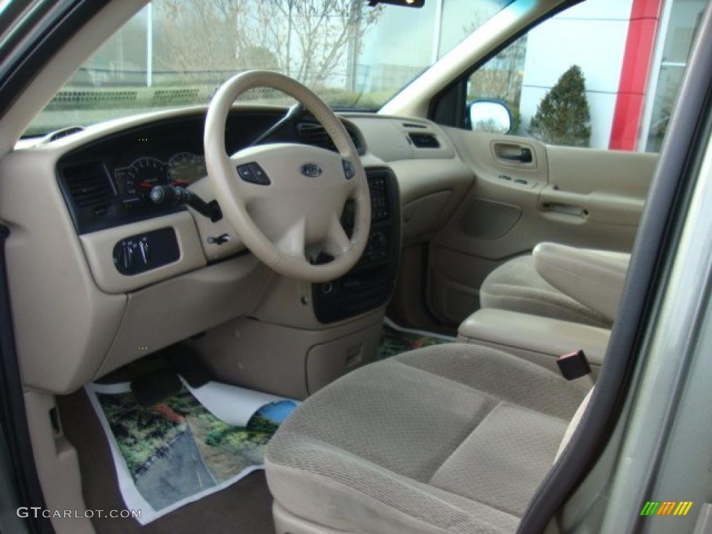 Medium Parchment Interior 2003 Ford Windstar SE Photo #46432380
