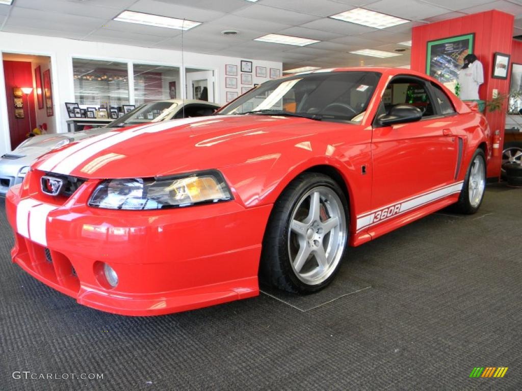 Torch Red 2002 Ford Mustang Roush Stage 3 Coupe Exterior Photo #46432431