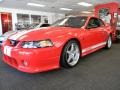 2002 Torch Red Ford Mustang Roush Stage 3 Coupe  photo #1