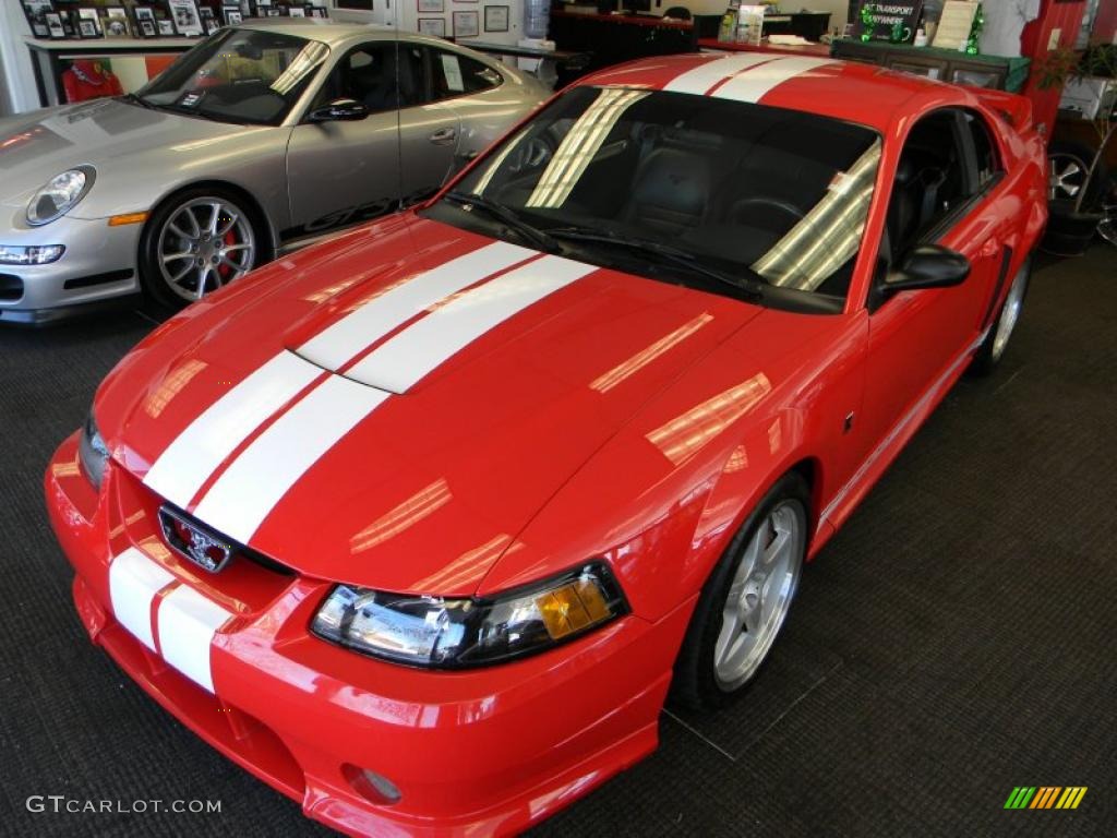 2002 Mustang Roush Stage 3 Coupe - Torch Red / Black Roush Sport Leather photo #5