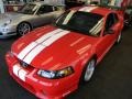 2002 Torch Red Ford Mustang Roush Stage 3 Coupe  photo #5